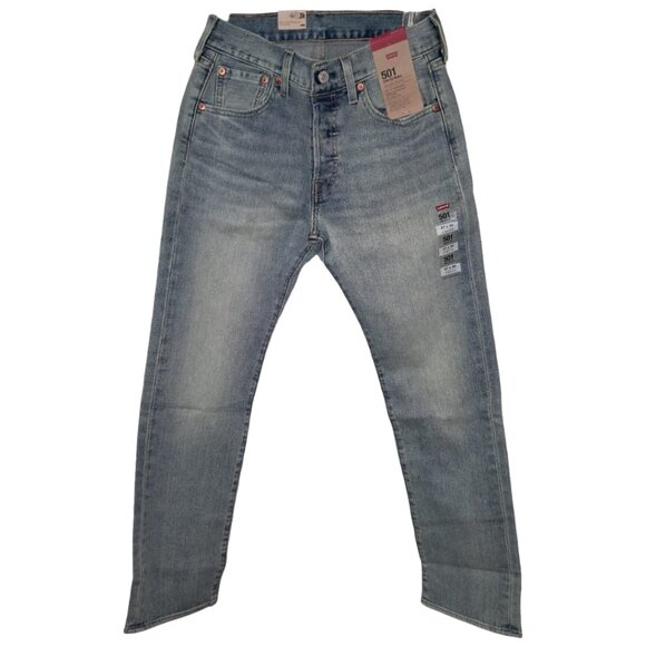 NWT Levi’s 501 Original Fit Men’s Jeans - Light Wash - Multiple Sizes - Picture 7 of 13